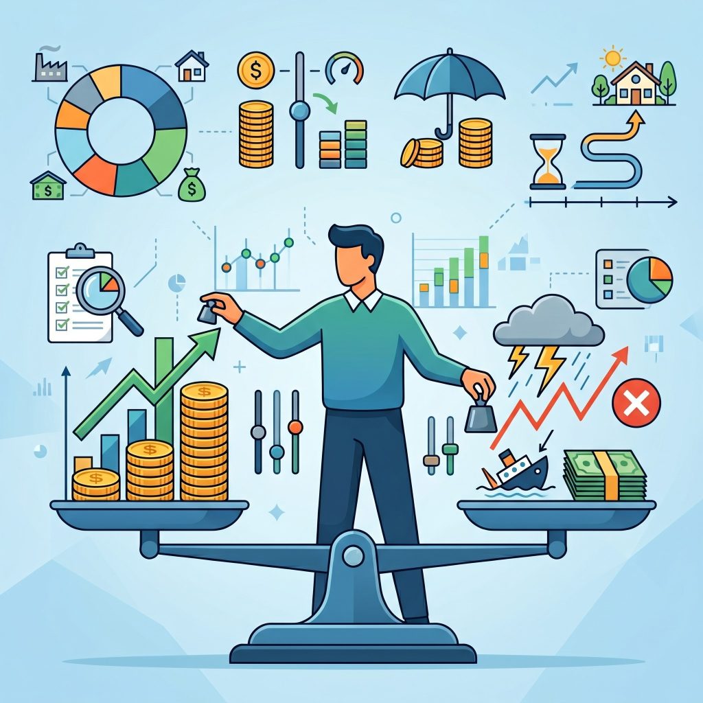 Risk Management in a General Investment Account